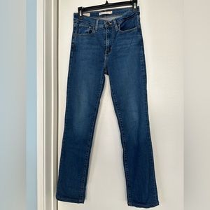 724 HIGH RISE SLIM STRAIGHT WOMEN'S JEANS - 27